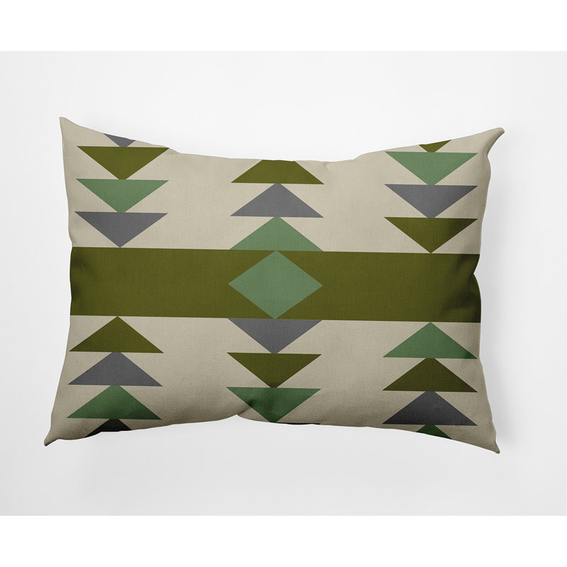 Sagebrush Decorative Throw Pillow Rectangle, Sage