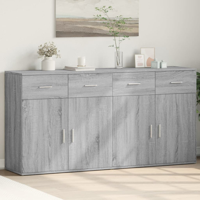 Oree 79cm Sideboard, Grey Sonoma