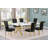 Benzino Trestle Dining Set-1025142340-1025142342-1025224444