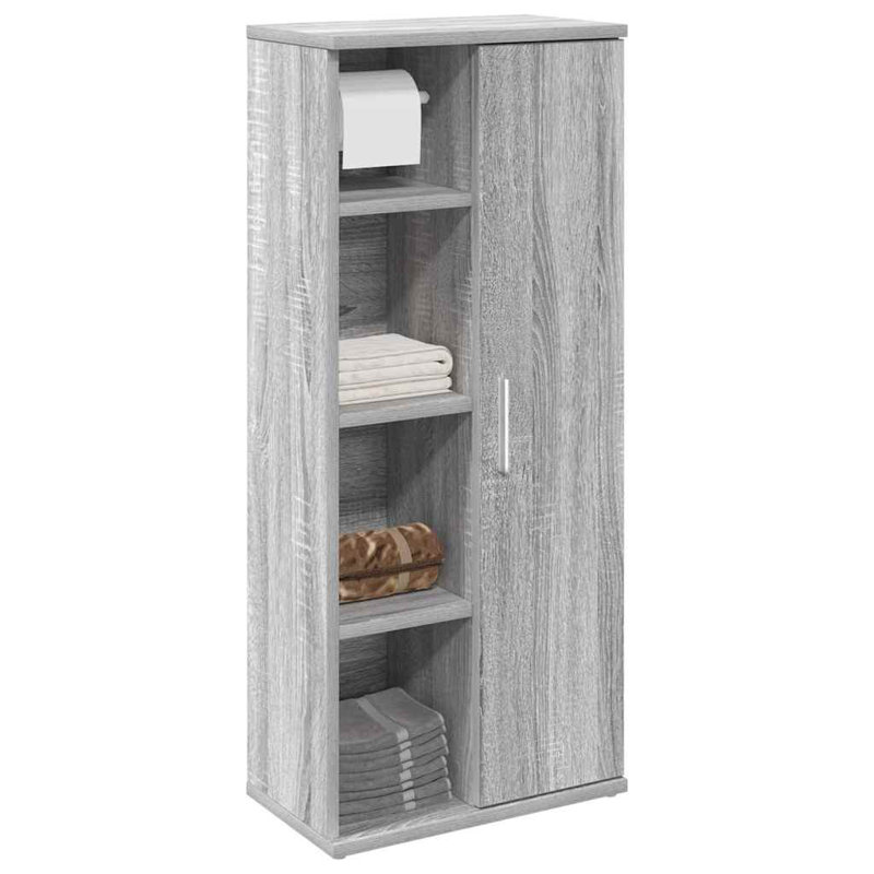 Bathroom Cabinet, Grey Sonoma
