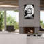 «Diamond Lips BW» par Design Fabrikken, estampe numérique sur toile-724431194