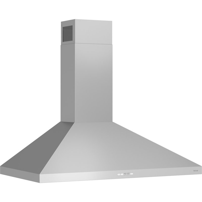 Zephyr Brisas 36 in. 600 CFM Traditional Wall Mount Range Hood with LED Lights in Stainless Steel