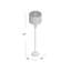 Lampe sur pied 61 po Eli