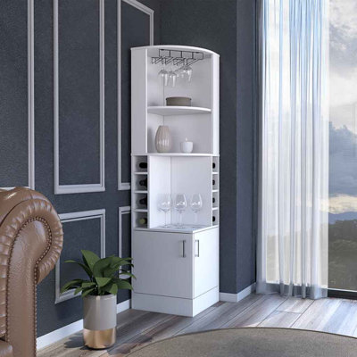 Bar moderne avec 8 casiers à vin