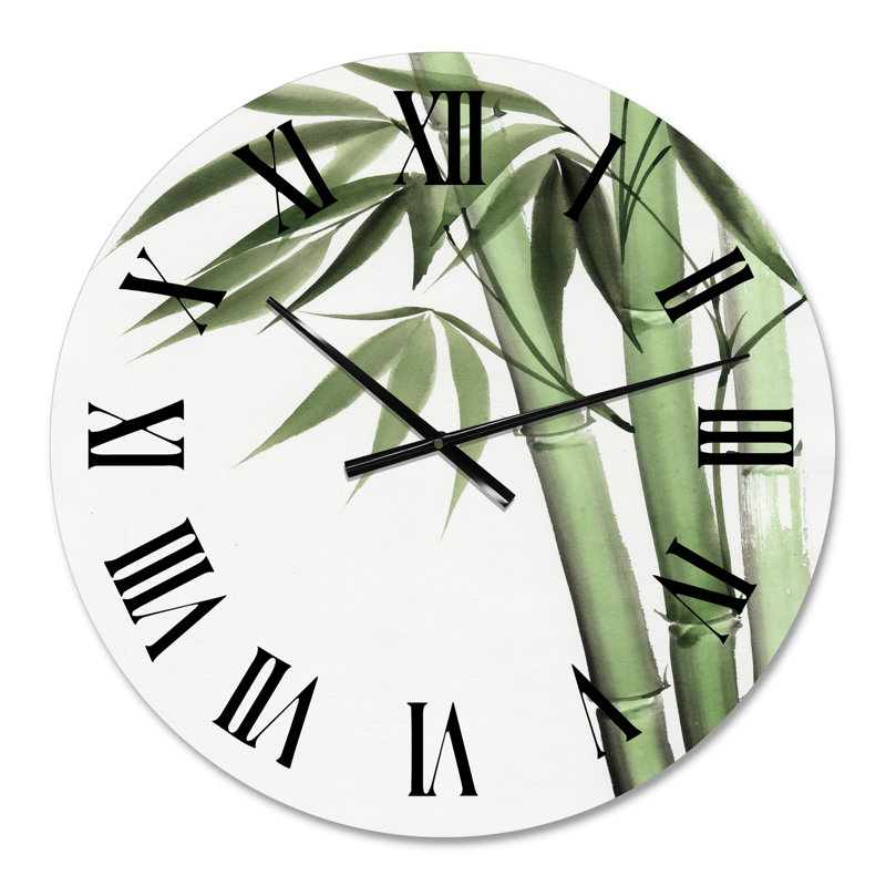 Palm Palmoo Détail II - Horloge murale traditionnelle, Petit