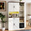 Buffet 71 po avec armoire et tiroir Farmhouse Kitchen