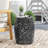 Metal End Table -Large-400856443