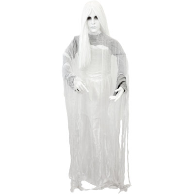 Femme fantôme animée d'Halloween Haunted Hill Farm 5,6 pi avec effets sonores