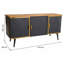 Kern 118cm Solid Wood Sideboard