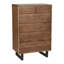 Glenwood 34" Tall Chest in Smoked Acacia-77992786