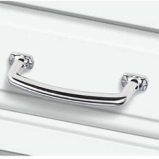 Belcastel I Bar Pull, Polished Chrome, 3 3/4"