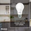 9 Watt (60 Watt Equivalent), A19 LED, Dimmable Light Bulb, E26/Medium (Standard) Base-71517905
