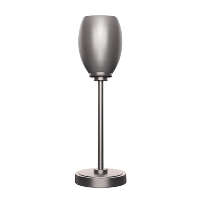 Aneka Accent Lamp Shown With 5" Oval Metal Shade