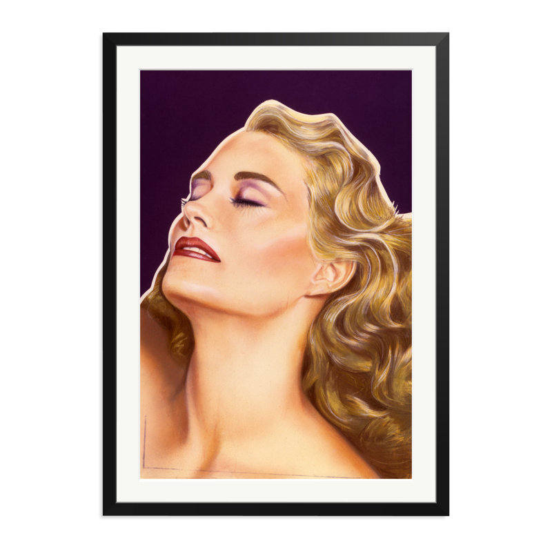 Cybil Shepard, November 1986, 38" H x 27" W, Black