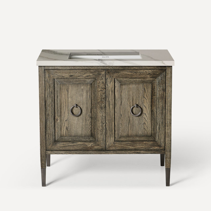 Craft Series Willowmere Vanities, Drifted Matte Brown