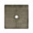 Lisse 15" Square Concrete Vessel Bathroom Sink in Dark Grey