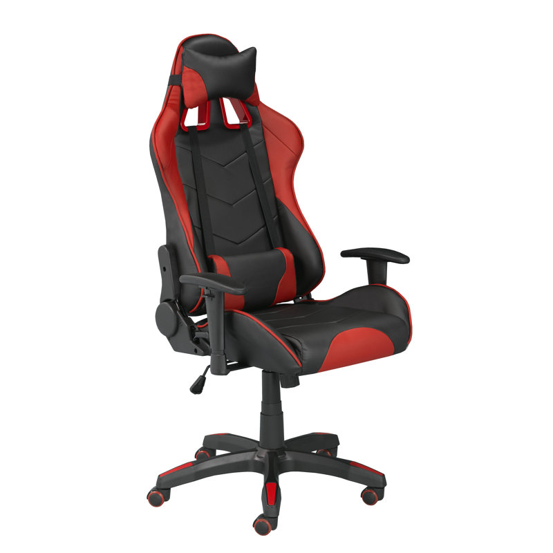 Fauteuil de jeu tilt & reincline racing, Noir / Rouge