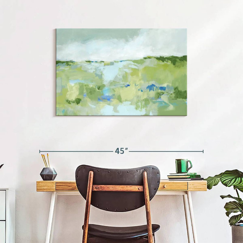 Avery Spring Green I, 24" H x 36" W