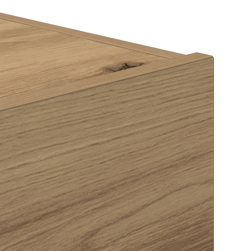 45cm W Manufactured Wood Bedside Table