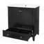 Meuble-lavabo multifonctionnel avec portes et tiroir-1666394985