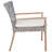 Eisley 15.74'' H Linen Upholstered Armchair-118304542