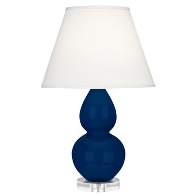 Petite lampe d'appoint à double gourde