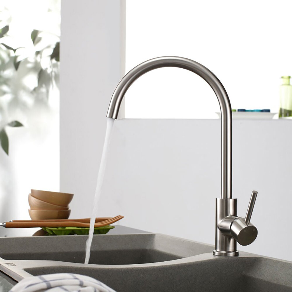 1970 kitchen renovation  stainless sink & brass faucet review