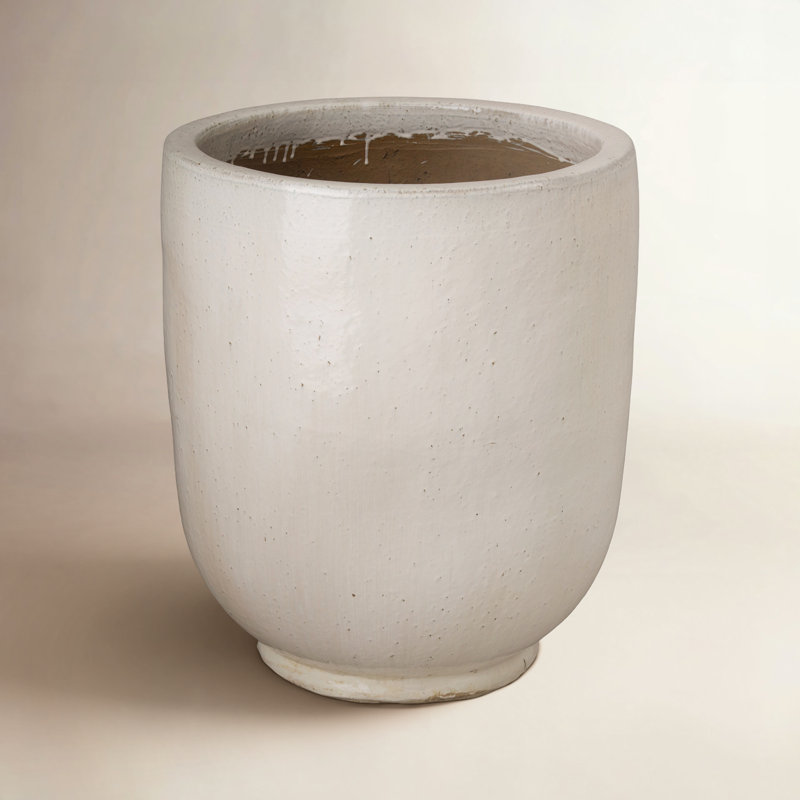 Pot Handmade Ceramic Planter, 29'' H X 23.5'' W X 23.5''