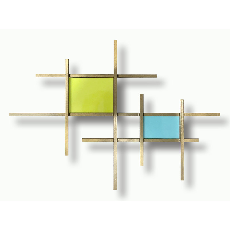 Gridded Handmade Wall Decor
