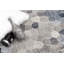 Tapis de couloir intérieur en mosaïque de pierre bleue / beige 2 pi x 13 pi (2 pi 3 po x 13 pi) Branch Branch Joni-1330939179