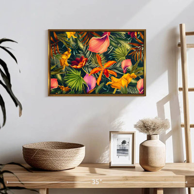 Floral tropical