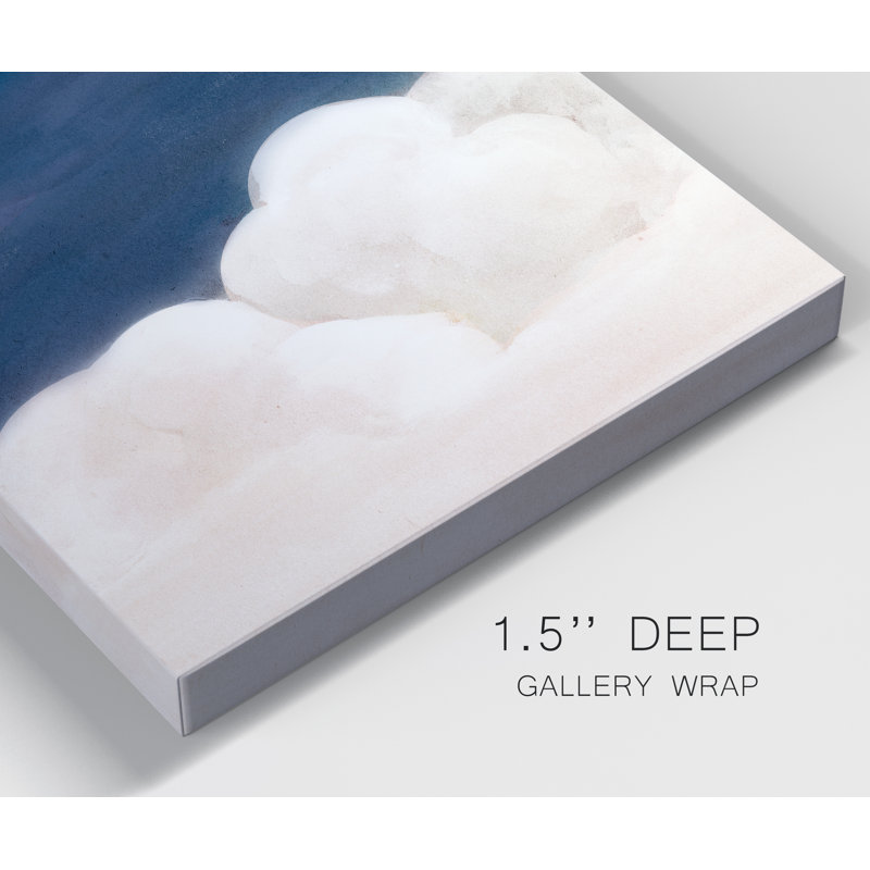« cloudy night ii »-impression sur toile, H 24 po x l 24 po x 1,5 po