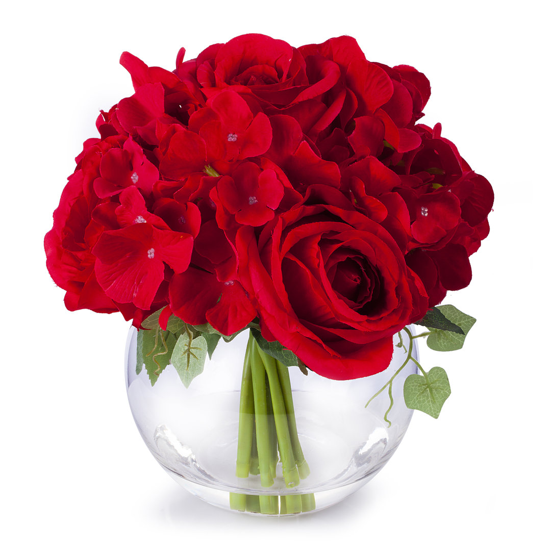 Silk Arrangement in Vase Mercer41 Flower 