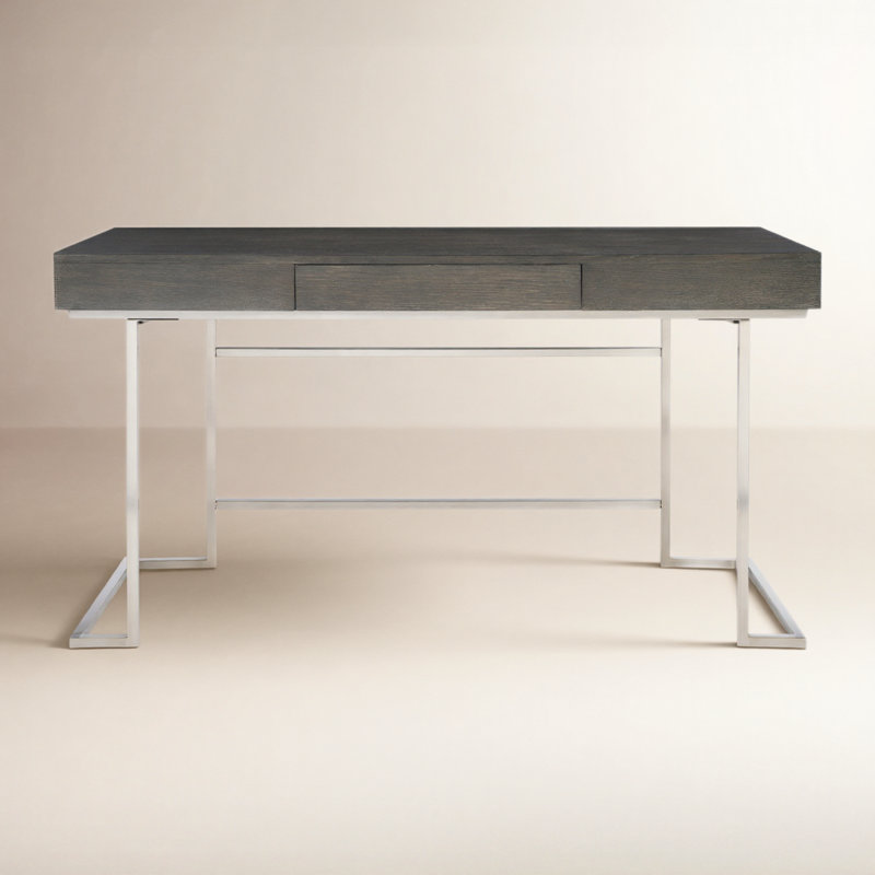 Bekah Metal Base Writing Desk
