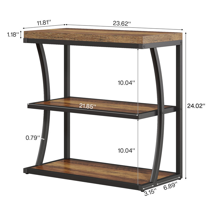 Pedestal End Table