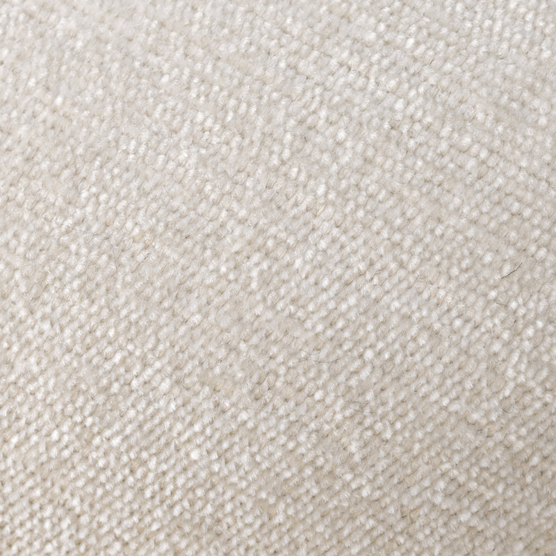 Chaise rembourrée en tissu Sheryl, Beige