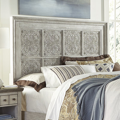 Haylee Solid Wood Panel Headboard by Kelly Clarkson Home