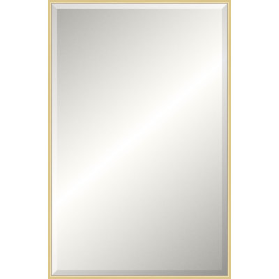 Floater 2 Solid Wood Beveled Mirror