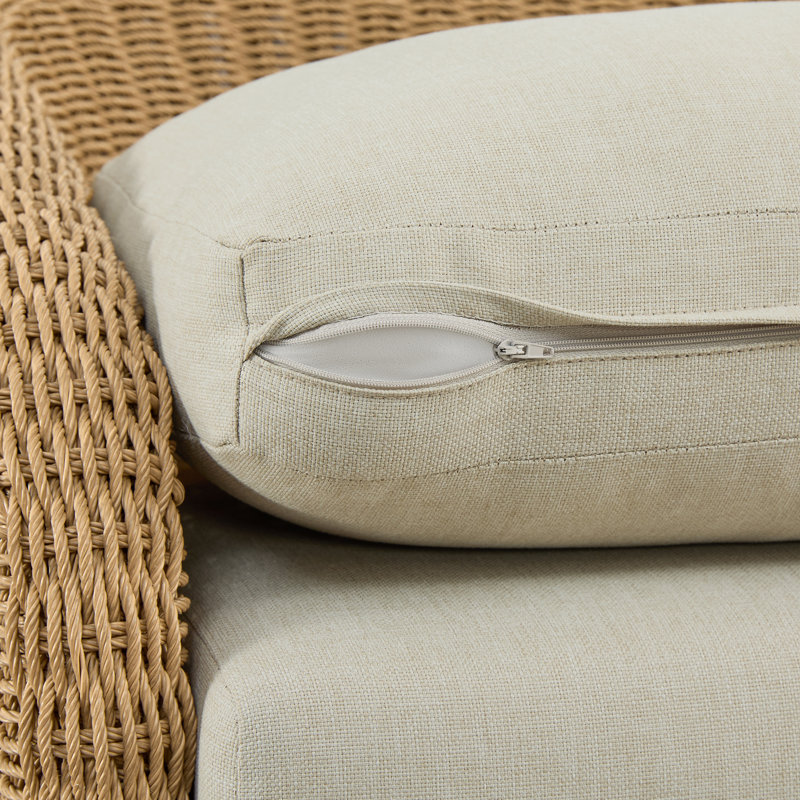 Outdoor Wicker Swivel Chair
