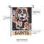 Drapeau de jardin en polyester 18 x 13 po New Orleans Saints