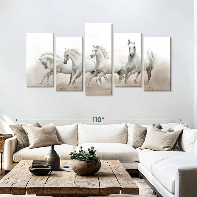 Brampt Arabian Horses, 48" H x 94" W