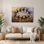 Oiseau gris, art mural gris-660634489