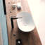 Lavabo de salle de bain ovale en porcelaine vitreuse Lily