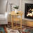 Freyha Pedestal End Table with Storage-122272060-99279573