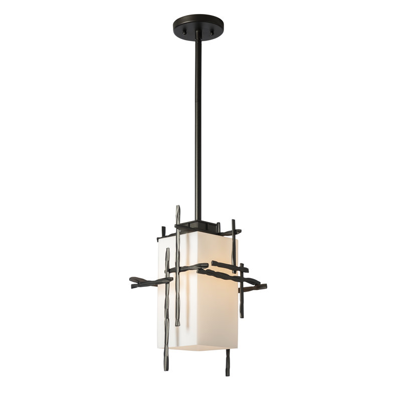 Tura 1 - Bulb 15.1" H Outdoor Pendant, Coastal Oil Rubbed Bronze