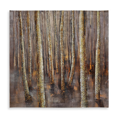 Dark Forest Tablecloth | Indoor/Outdoor Decor | Modern Elegance