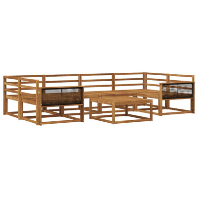  Outdoor Sofa Set 7 Pcs Garden Furniture Patio Seating Backyard Couch