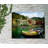 Boat in Vernazza Framed Photographic Print on Wrapped Canvas