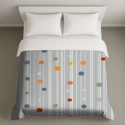 Polka Dots Bedding Pattern Duvet Cover Modern