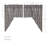Hundt Cotton Checkered Swag Window Valance-1572559049